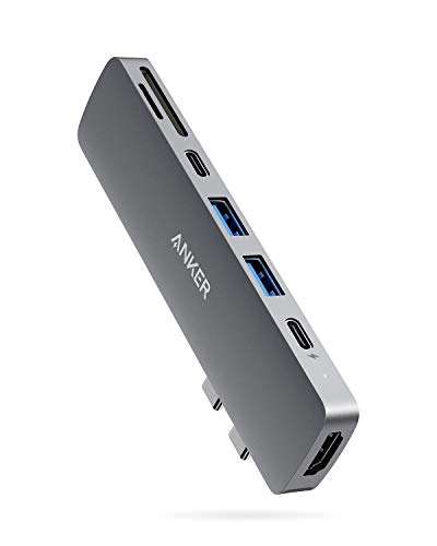 HUB USB-C Anker pour MacBook - HDMI, Micro SD/SD, Thunderbolt 3, PD USB-A (Vendeur tiers)