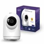 Caméra de surveillance connectée WiFi Logicom Cammy Spin - 360°, 1080p, USB-C, Détection de mouvements & Vision nocturne