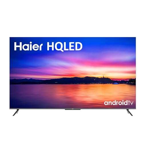 TV 4K UHD 58" Haier H58P800UG (2022) - Smart TV, HDR 10, Dolby Atmos y Dolby Vision, Android 11, Smart Remote Control, Bluetooth, 4 HDMI