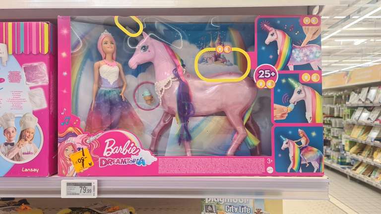 Coffret Barbie Dreamtopia et son cheval (Via 20€ sur la carte de fidélité) - Bordeaux (33)