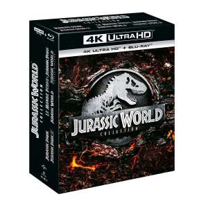 Coffret Blu-ray 4K Jurassic World Collection - 5 films