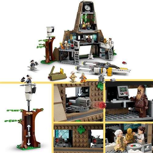 [Reconditionné - Adhérents Fnac+] LEGO Star Wars 75365 La Base Rebelle de Yavin 4 - Parfait Etat (+5€ cagnotté sur la carte Fnac)