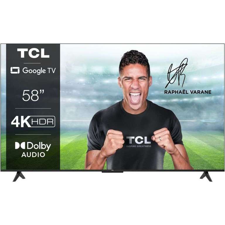 TV LED 58" TCL 58P635 (2022) - 4K UHD, 50 Hz, HDR, Google TV