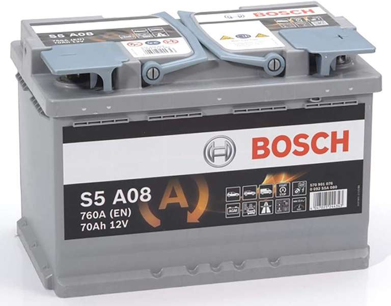Batterie auto Bosch S5A08 - 70A - AGM stop & start