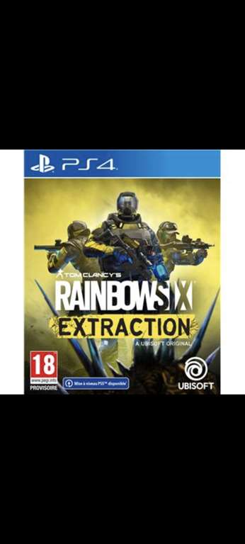 Rainbow Six: Extraction sur PS5 & PS4 & XBOX