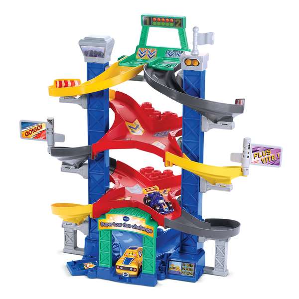 Tut Tut Bolides Série Pro - Victor Bolide Super Confort Version Française - Voiture Parlante Lumineuse Pour Enfants 2-6 Ans