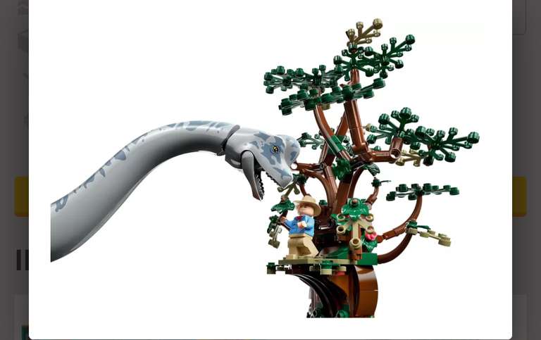 Lego Jurassic World, La découverte du brachiosaure 76960 (Retrait Magasin)
