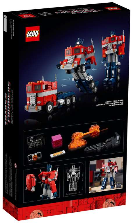 LEGO Creator Expert (10302) - Transformers Optimus Prime (+30€ sur la cagnotte pour les CDAV)