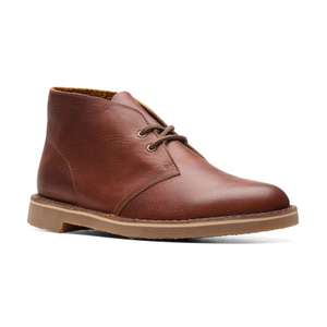 Sélection de chaussures Clarks en promotion - Ex : Bottines Bushacre 3 - cuir - marron