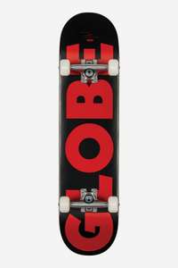 Skateboard G0 Fubar - Black/Red - 7.75" Complete (eu.globebrand.com)