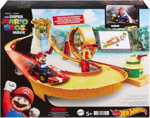 Sélection de circuits Hot Wheels en promotion - Ex : Hot-Wheels Super Mario Bros Le Film, Circuit Royaume de la Jungle