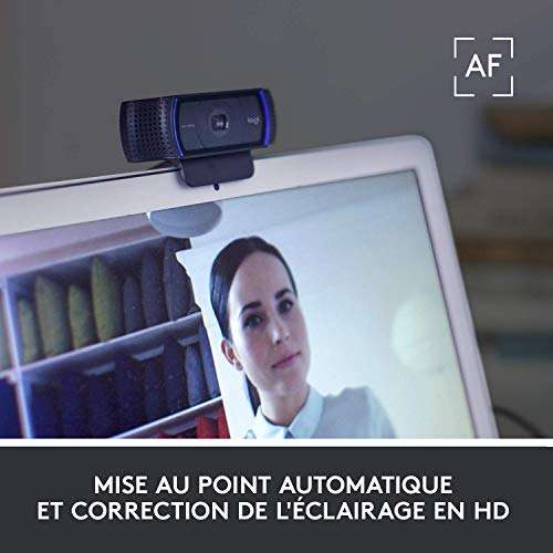 Webcam Logitech C920 HD Pro - Full HD 1080p