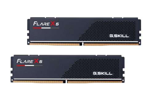 Kit mémoire RAM G.Skill Flare X5 (‎F5-6000J3636F16GX2-FX5) - 32 Go (2 x 16 Go), DDR5, 6000 MHz, C36