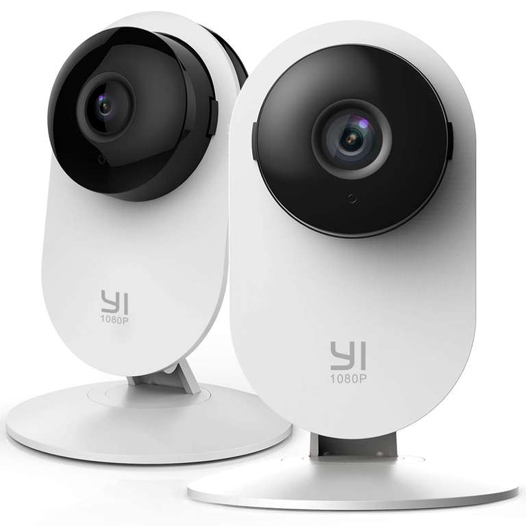 Kit de 2 caméras de surveillance intérieur YI Home 1080p - WiFi, détection  de Mouvement, Vision Nocturne (Vendeur tiers) –