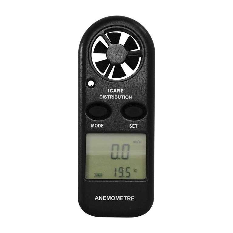 Anémomètre / thermomètre digital de poche Icare