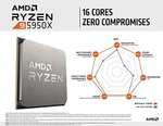 Processeur Ryzen 9 5950X - 16C/32T, 3.4 GHz, Mode Turbo 4.9 GHz