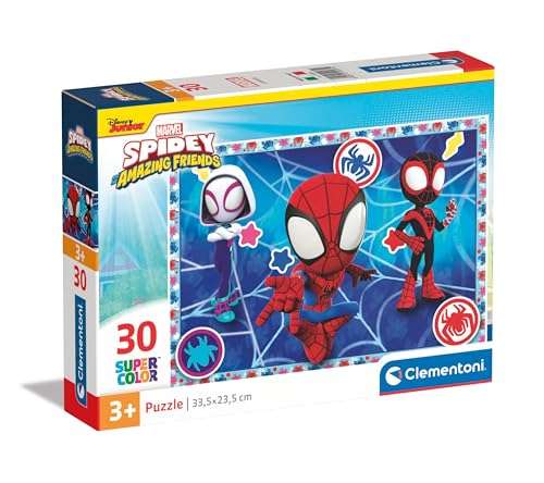 Puzzle 30 pièces Enfants Clementoni - Marvel Spidey and His Amazing Friends 20285