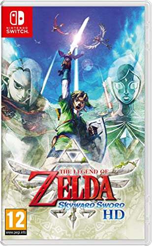 Console Nintendo Switch OLED avec paire de Joy-Con + jeu The Legend of Zelda Skyward Sword offert