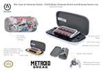 Boîtier mince Metroid Dead PowerA pour Nintendo Switch/OLED/Switch Lite