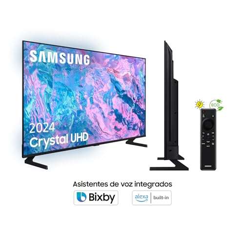 TV 50" Samsung Crystal CU7095 2024 - UHD 4K, HDR10+, Smart TV