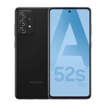 Smartphone 6.5" Samsung Galaxy A52s 5G - full HD+ AMOLED, SnapDragon 778G, 6 Go de RAM, 128 Go, noir