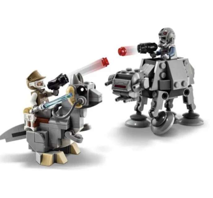 Lego Star Wars (75298) - Microfighters AT-AT contre Tauntaun (via 9.45€ sur la carte fidélité)