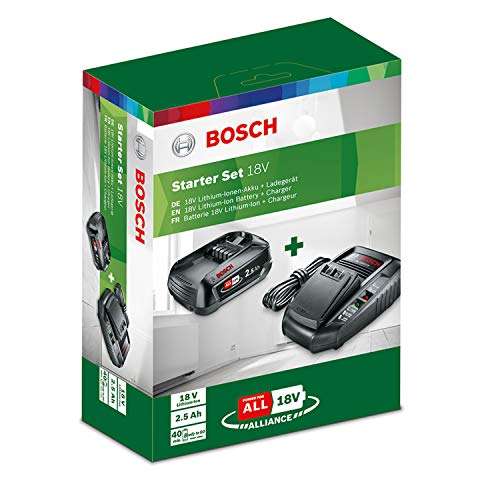 Kit de démarrage Bosch ALL18 : Chargeur + Batterie