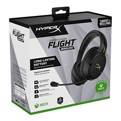 Micro-casque sans fil HyperX CloudX Flight pour Xbox (Occasion - Comme neuf)
