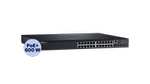 Commutateur de mise en réseau Dell N1524P - 24x PoE+ Gigabit, 600 W