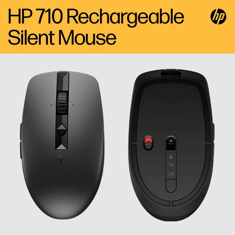 Souris sans fil HP 710 rechargeable Silent Mouse USB C –