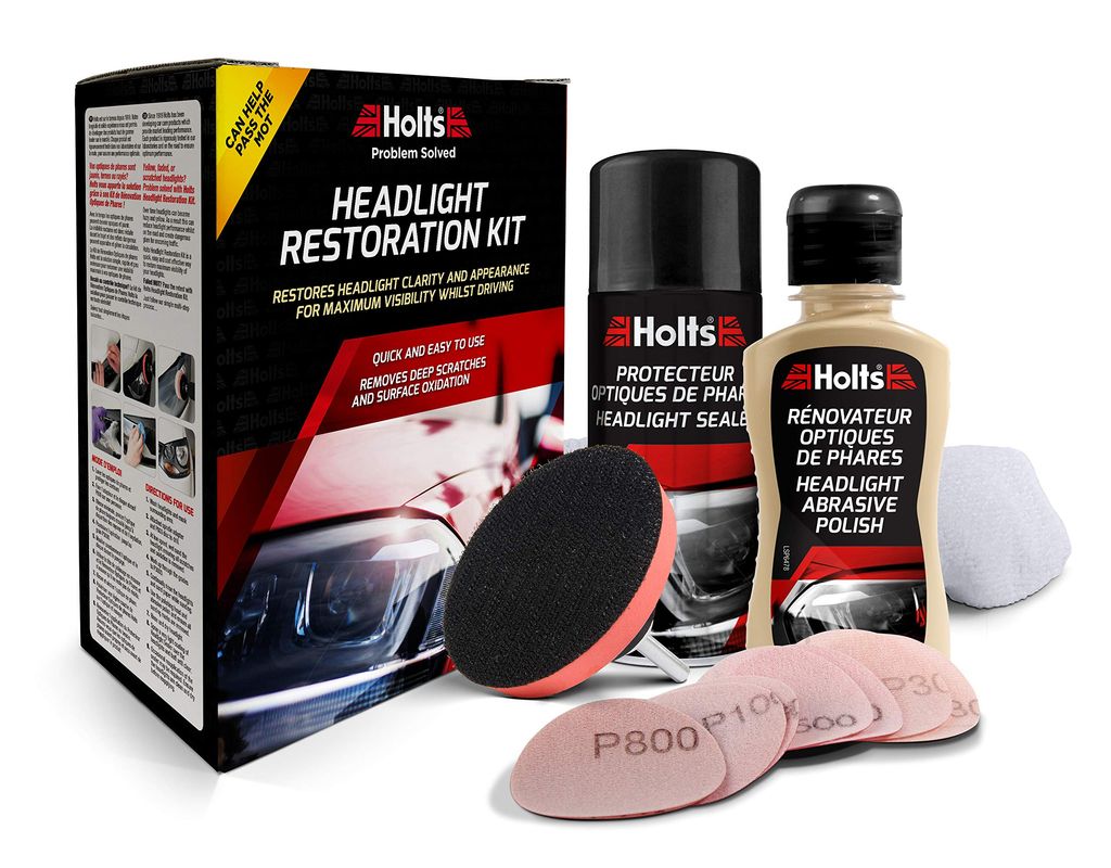 Kit Rénovateur d’Optiques de Phares Holts