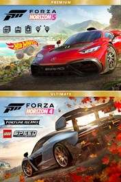 Bundle Forza Horizon 4 et Forza Horizon 5 Premium Editions sur Xbox Series S/X et PC (dématérialisé - store Suède)