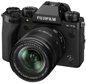 Appareil photo hybride Fujifilm X-T5 + objectif XF 18-55mm F2.8-4 R LM OIS