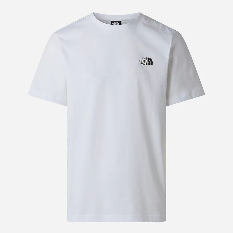 T-shirt à manches courtes 100% coton North Face Blanca - Blanc, noir ou vert, taille XS à XXL — Intersport
