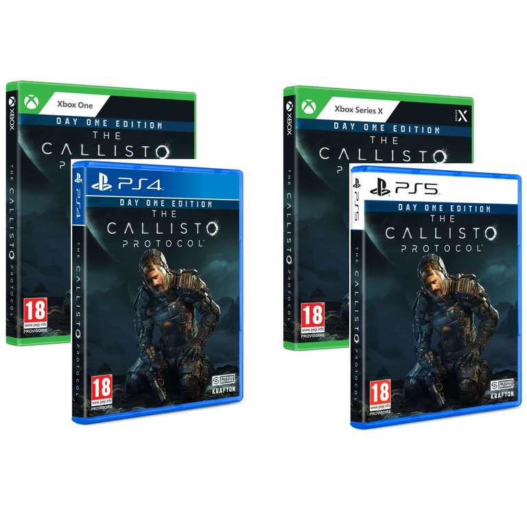 The Callisto Protocol - Day One Edition sur PS4/Xbox One (34,99€ sur PS5/Xbox Series) + 1,50€ de RP