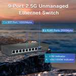 Switch SFP 10G + 8 ports RJ45 2.5G (Vendeur Tiers)