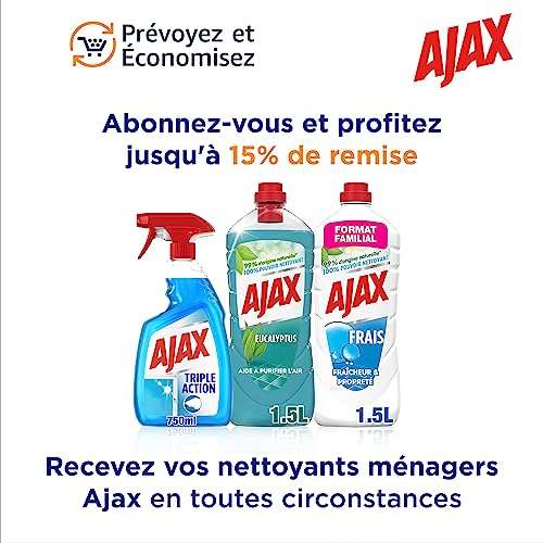 Poudre à Récurer Bi-Javellisant Ajax (Via coupon + Abonnement Prévoyez & Economisez)