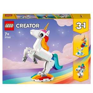 LEGO 31140 Creator 3-en-1 La Licorne Magique