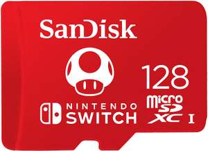 Carte microSDXC SanDisk UHS-I pour Nintendo Switch - 128 Go
