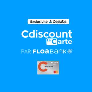 [Nouveaux clients Floa Bank] 150€ offerts en bon d'achat Cdiscount pour toute souscription (sous conditions)