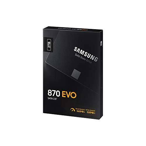 [Prime DE] SSD Interne Samsung 870 EVO MZ-77E2T0B/EU - 2 To
