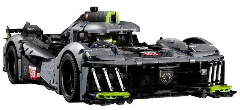 Pack Lego Technic (42153 + 42156) - Chevrolet Camaro ZL1 Nascar + Peugeot 9X8 24H du Mans Hybrid Hypercar