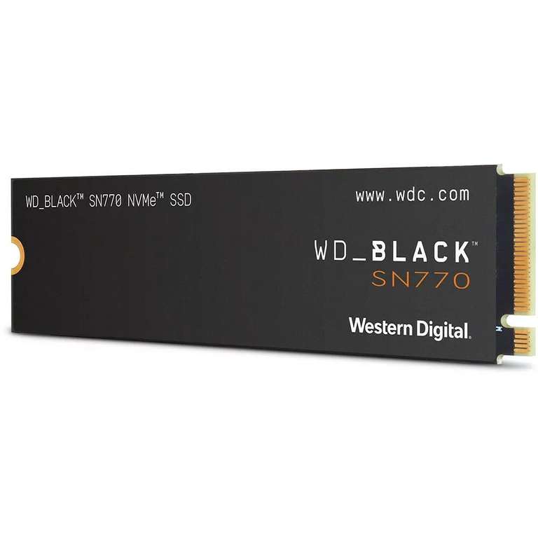 SSD interne M.2 NVMe Western Digital WD Black SN770 - 1 To