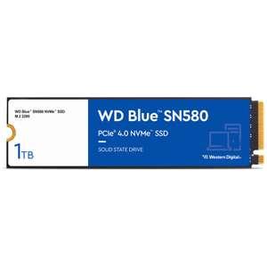 Disque Dur SSD interne M.2 NVME WD Blue SN580 1To