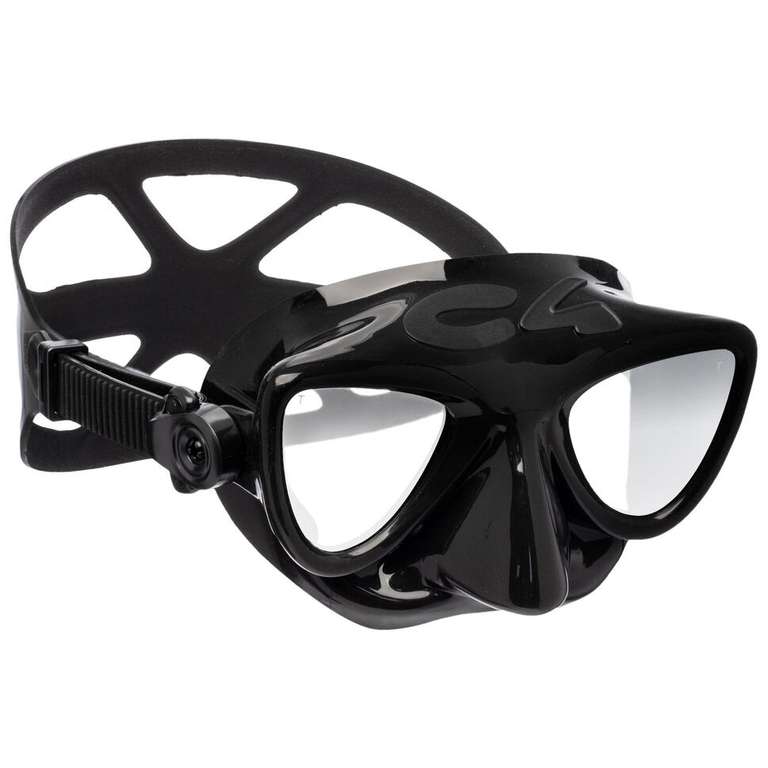 Masque Plasma C4 Carbon - Noir à verres miroir