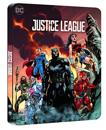 Blu-Ray 4K Justice League - boîtier SteelBook