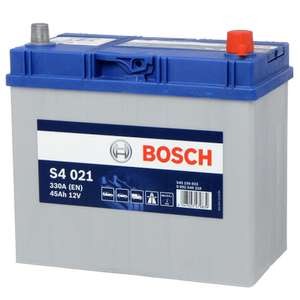 Frais de port offerts pour l’achat d’une batterie Bosch - Ex: Batterie Bosch S4021 45Ah 330A