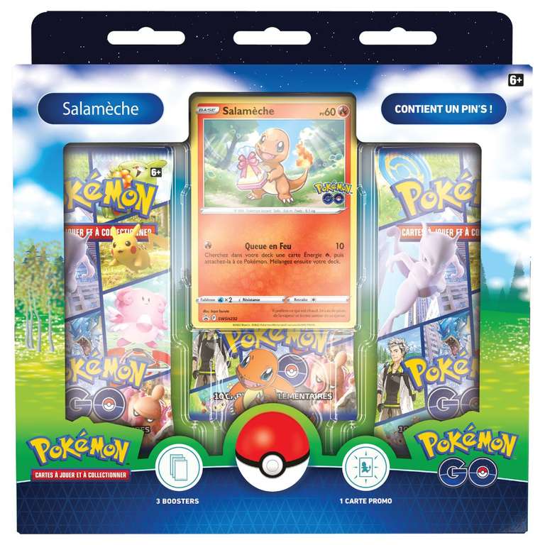 Coffret Cartes Starter Pokémon GO (Via 5€ sur Carte Fidélité)