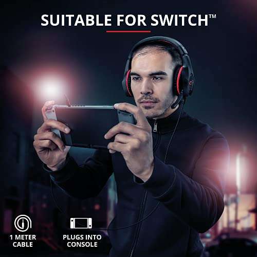Casque Gamer avec Micro Trust Gaming GXT 404R Rana pour Nintendo Switch