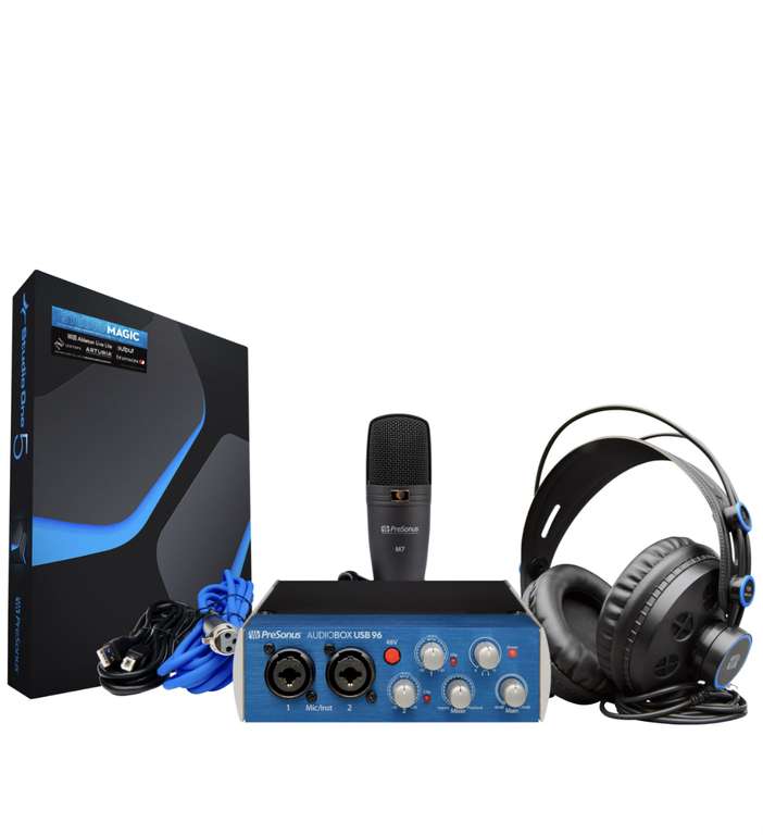 Pack audio Presonus Audiobox 96 Studio